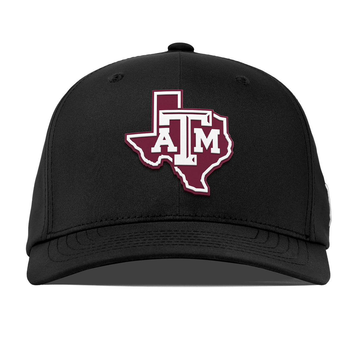 Texas A&M University "Texas A&M Outline" Flexfit Performance Fitted Black