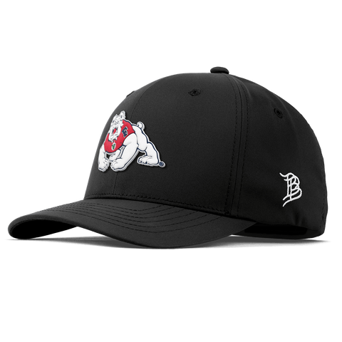 Fresno State University "TimeOut The Bulldog" Flexfit Performance Fitted Black