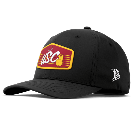 University of Southern California "Trojans Football" Flexfit Performance Fitted Black