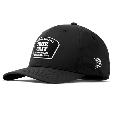 True Grit Flexfit Performance Fitted Black
