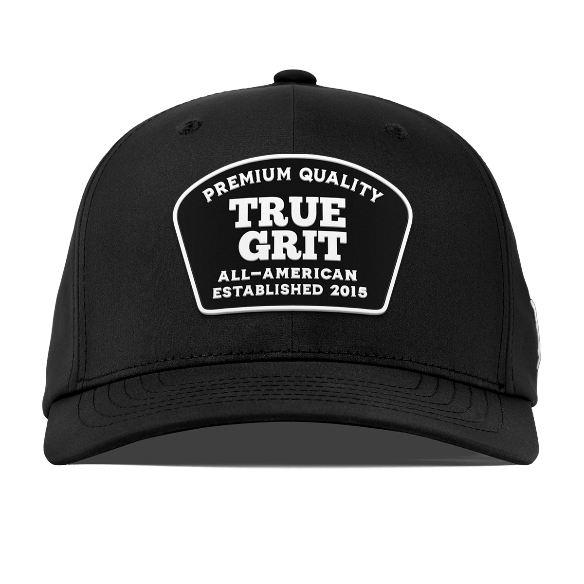 True Grit Flexfit Performance Fitted Black