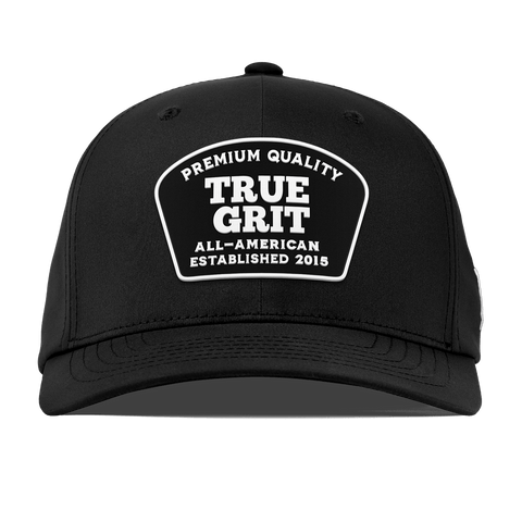 True Grit Flexfit Performance Fitted Black