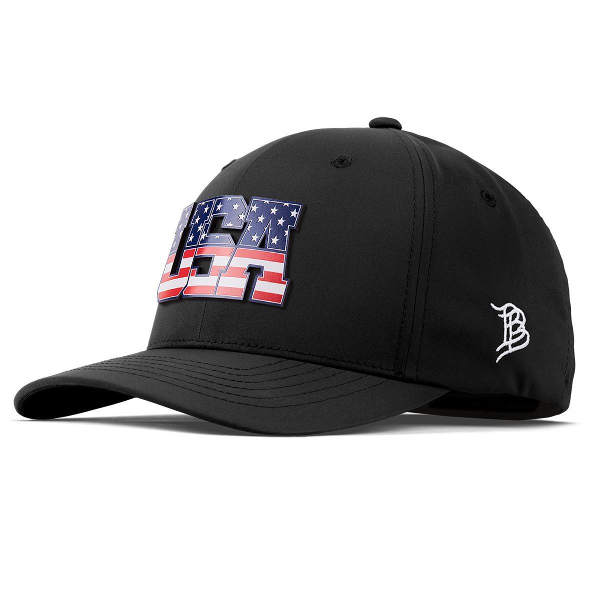 USA Tradition Flexfit Performance Fitted Black
