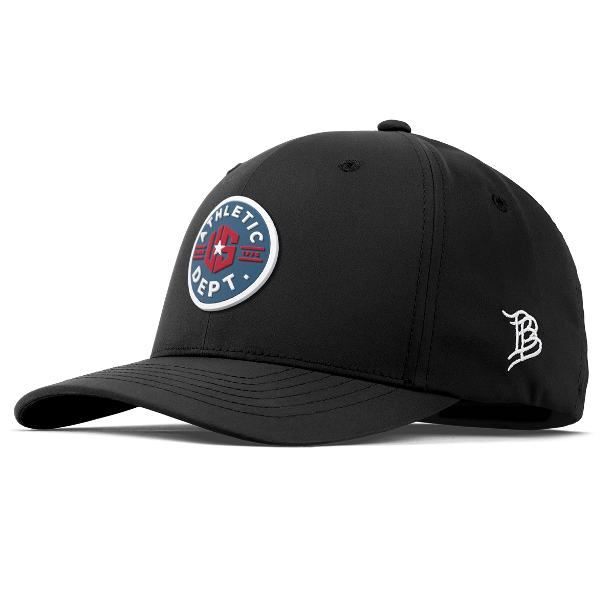 US Athletic Flexfit Performance Fitted Black