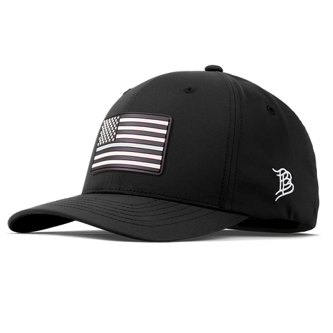 Vintage Old Glory Flexfit Performance Fitted Black