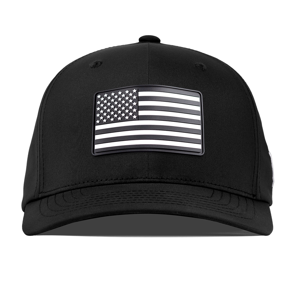 Vintage Old Glory Flexfit Performance Fitted Black
