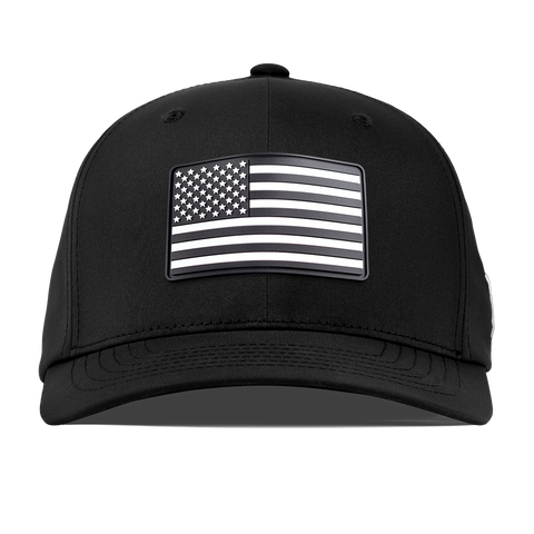 Vintage Old Glory Flexfit Performance Fitted Black