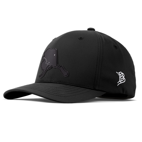 Alaska Vintage Flexfit Performance Fitted Black