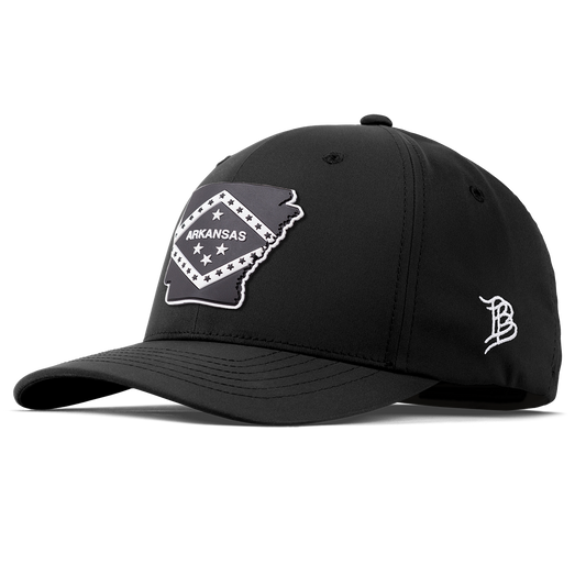 Arkansas Vintage Flexfit Performance Fitted Black