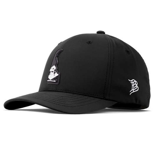 Delaware Vintage Flexfit Performance Fitted Black