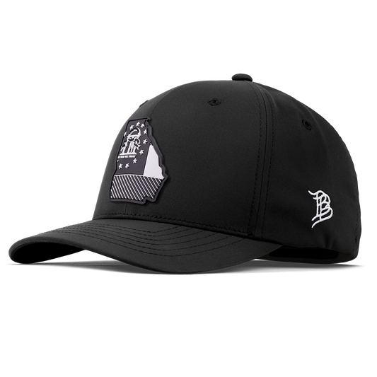 Georgia Vintage Flexfit Performance Fitted Black