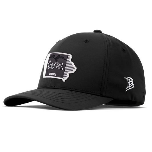 Iowa Vintage Flexfit Performance Fitted Black