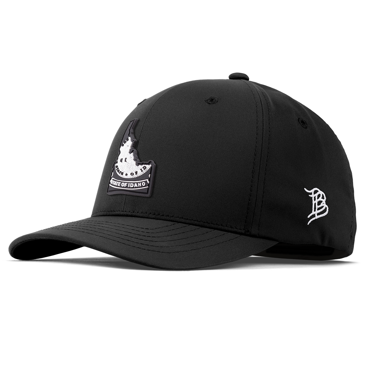 Idaho Vintage Flexfit Performance Fitted Black