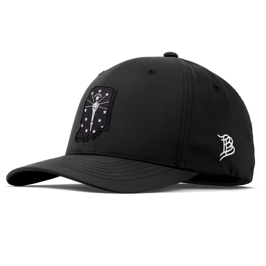 Indiana Vintage Flexfit Performance Fitted Black