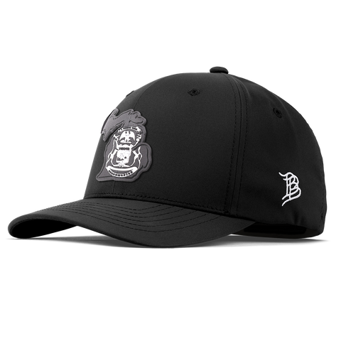 Michigan Vintage Flexfit Performance Fitted Black
