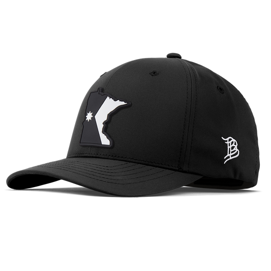 Minnesota Vintage Flexfit Performance Fitted Black