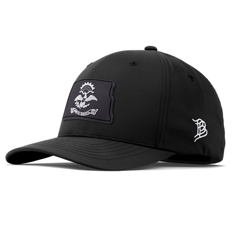 North Dakota Vintage Flexfit Performance Fitted Black