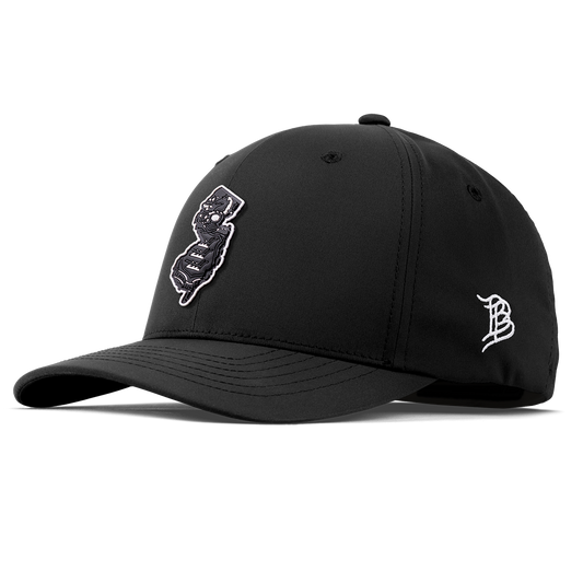New Jersey Vintage Flexfit Performance Fitted Black