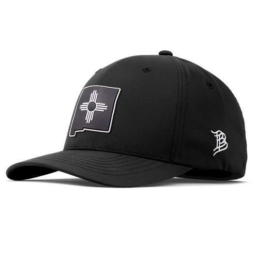 New Mexico Vintage Flexfit Performance Fitted Black