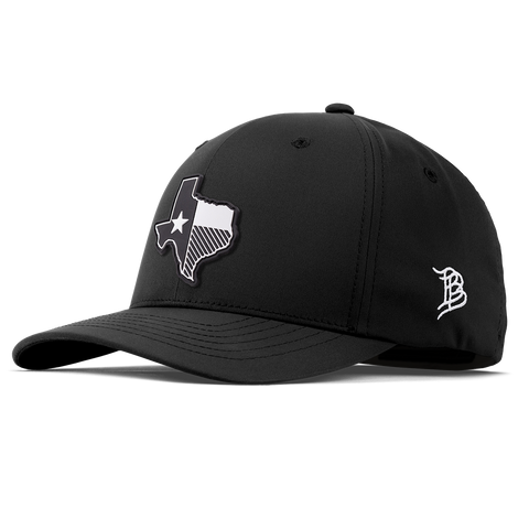 Texas Vintage Flexfit Performance Fitted Black
