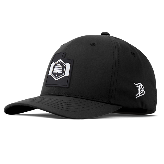 Utah Vintage Flexfit Performance Fitted Black