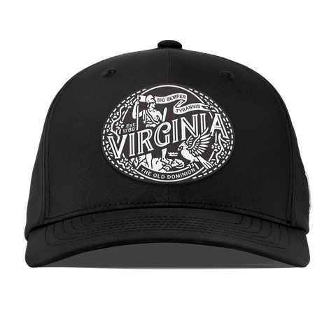 Virginia Traveler Flexfit Performance Fitted Black