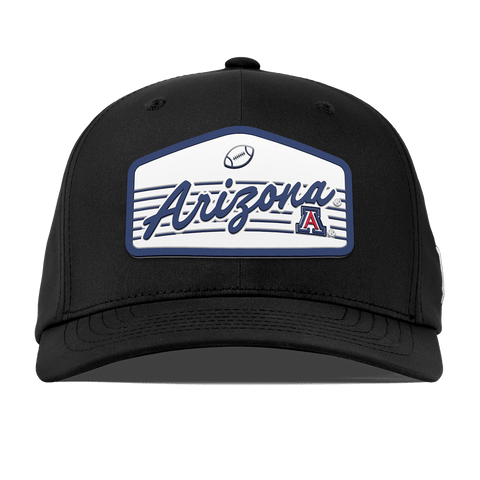 University of Arizona "Wildcats Football" Flexfit Performance Fitted Black