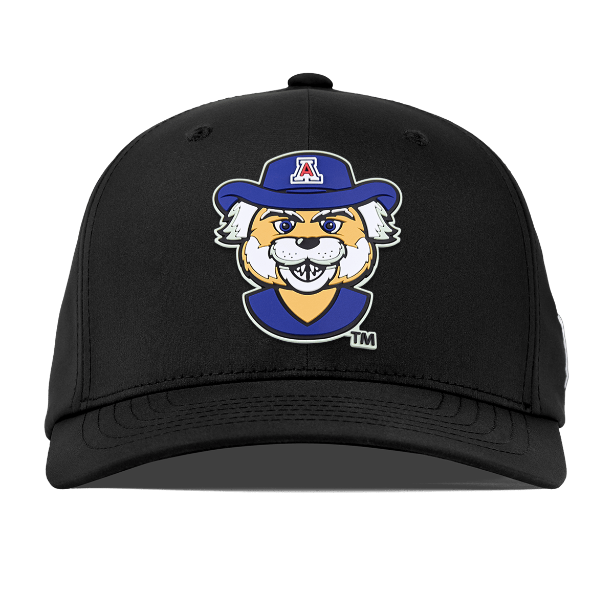 University of Arizona "Wilbur The Wildcat" Flexfit Performance Fitted Black