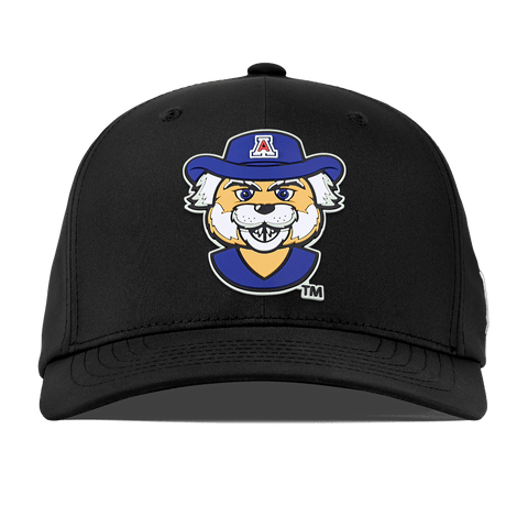 University of Arizona "Wilbur The Wildcat" Flexfit Performance Fitted Black