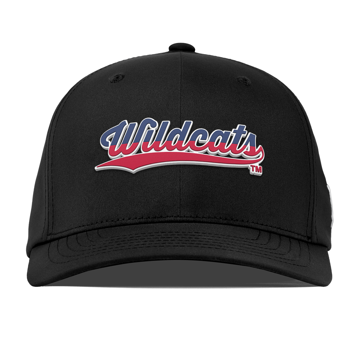University of Arizona "Wildcats Baseball Script" Flexfit Performance Fitted Black