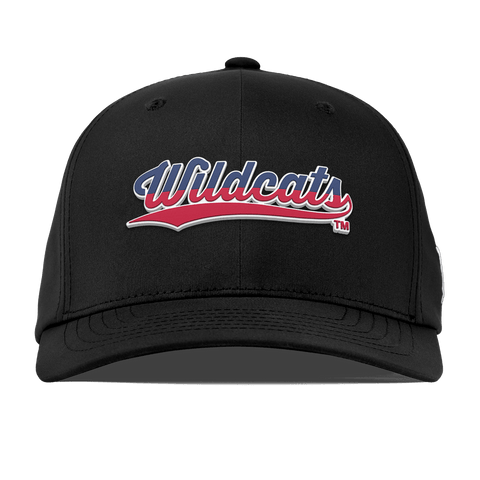University of Arizona "Wildcats Baseball Script" Flexfit Performance Fitted Black
