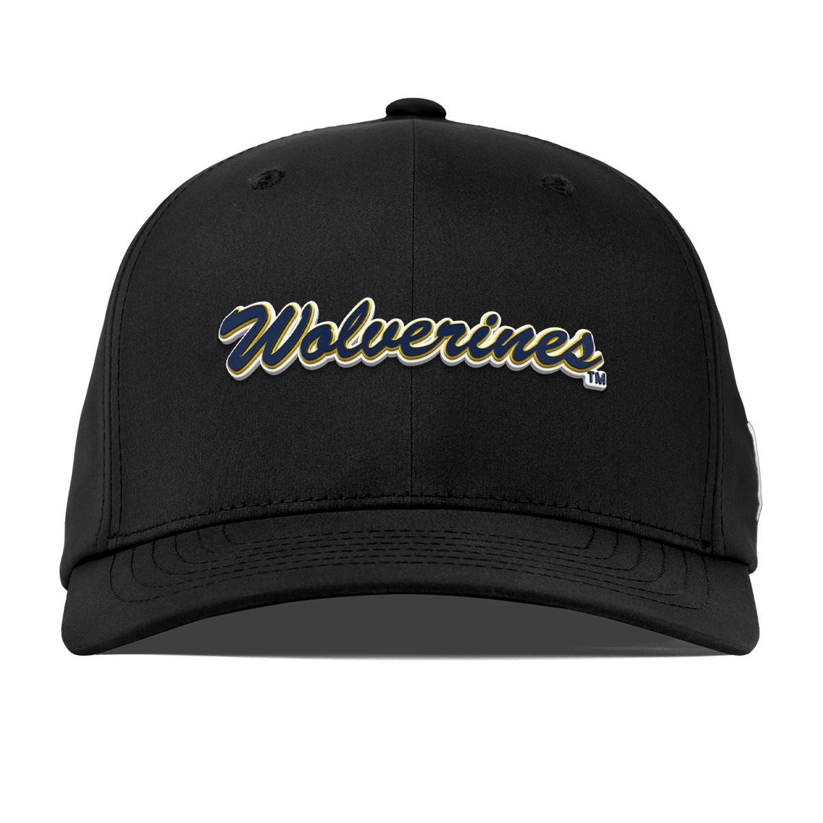 University of Michigan "Wolverines Script" Flexfit Performance Fitted Black