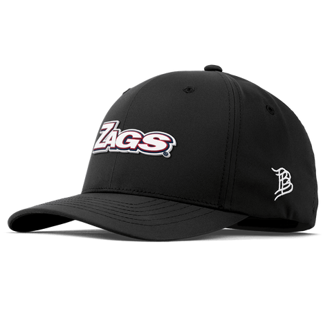 Gonzaga University "Zags Block" Flexfit Performance Fitted Black