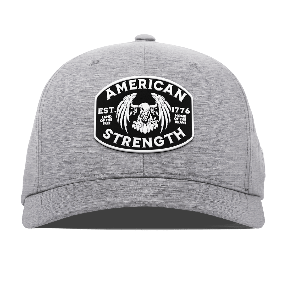 American Strength Flexfit Performance Fitted Heather Gray