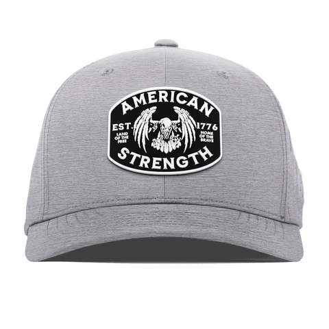 American Strength Flexfit Performance Fitted Heather Gray