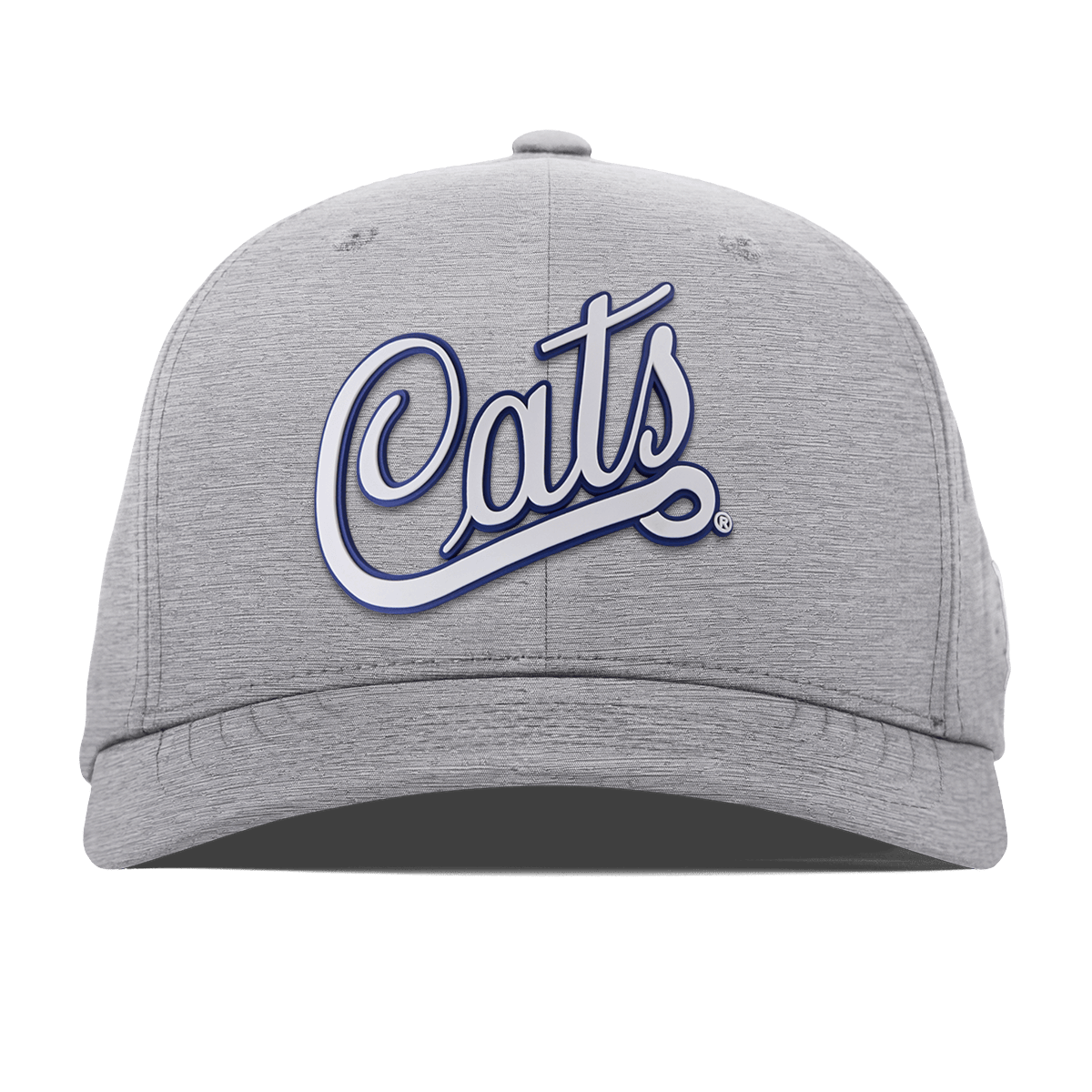 University of Arizona "Arizona Cats Script" Flexfit Performance Fitted Heather Gray