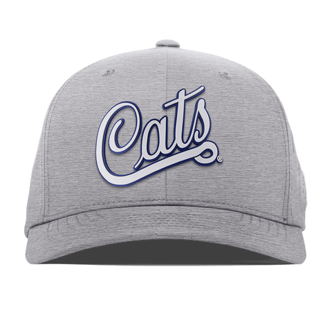University of Arizona "Arizona Cats Script" Flexfit Performance Fitted Heather Gray