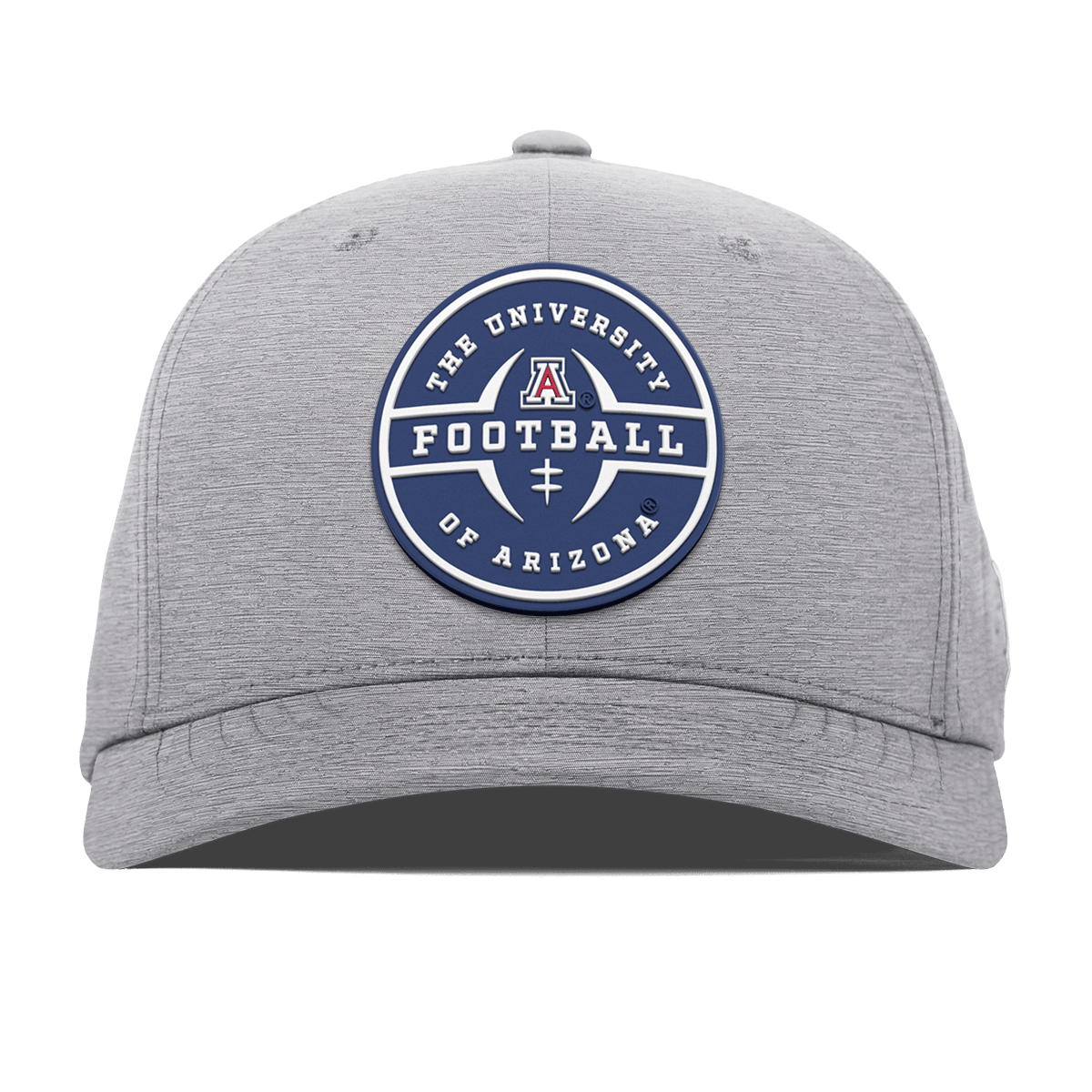 University of Arizona "Arizona Football Legacy" Flexfit Performance Fitted Heather Gray