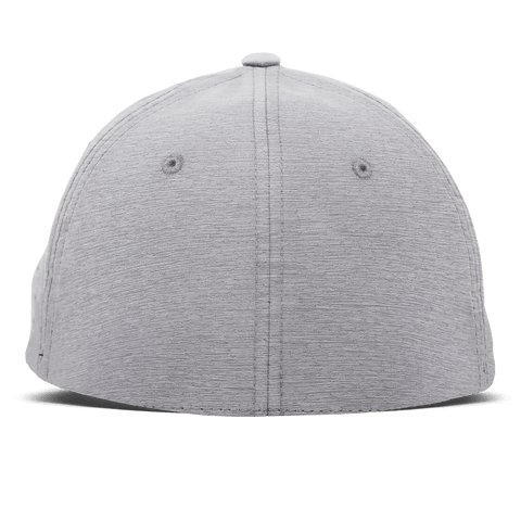 Purdue University "Purdue Basketball" Flexfit Performance Fitted Back Heather Gray