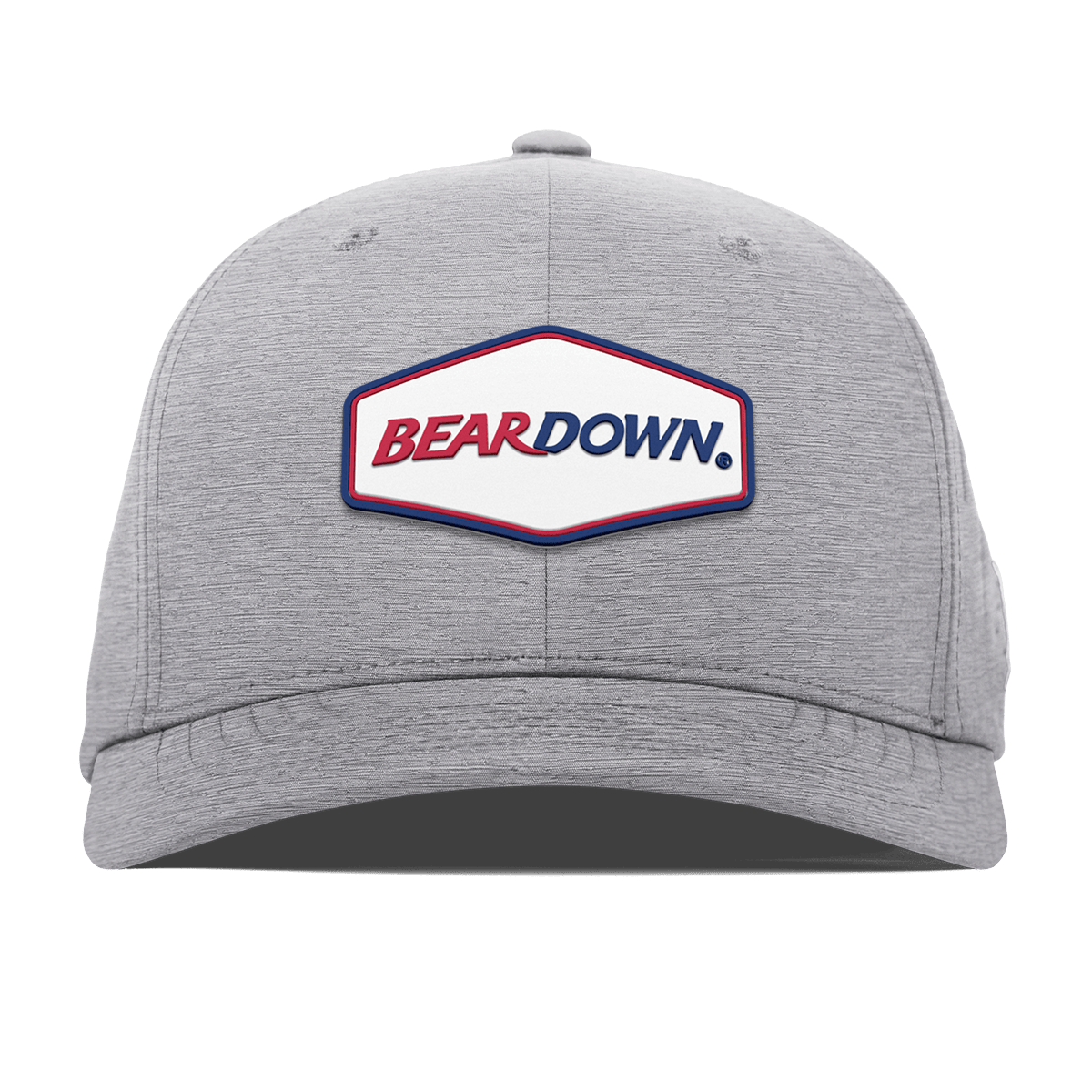 University of Arizona "Bear Down Arizona" Flexfit Performance Fitted Heather Gray
