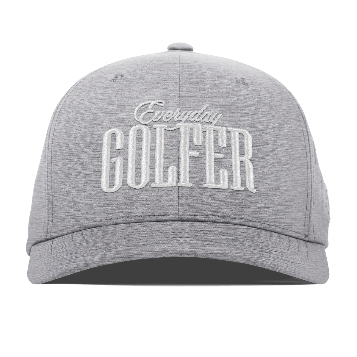 Everyday Golfer Flexfit Performance Fitted Heather Gray