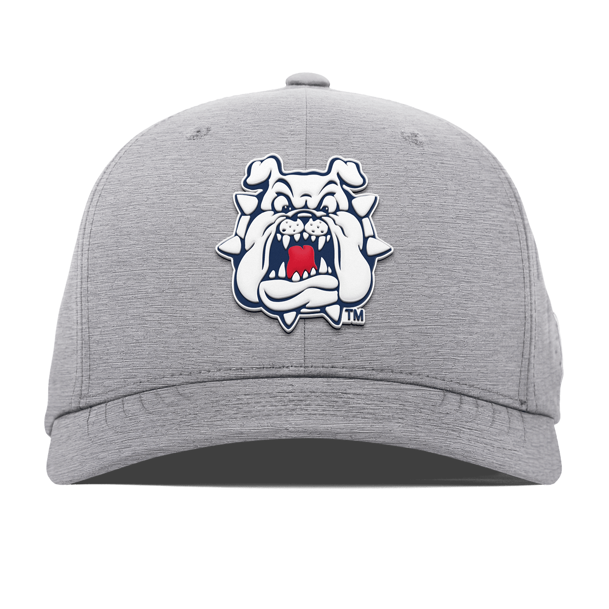 Fresno State University "Fresno State Bulldogs" Flexfit Performance Fitted Heather Gray