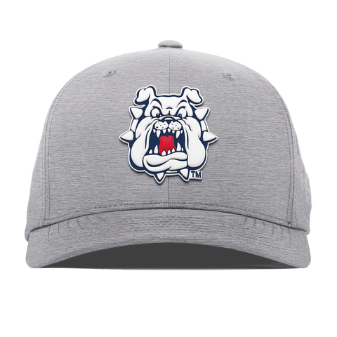 Fresno State University "Fresno State Bulldogs" Flexfit Performance Fitted Heather Gray
