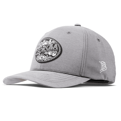 Georgia Traveler Flexfit Performance Fitted Heather Gray