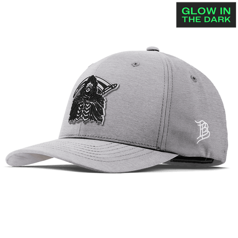 Grim Reaper Glow Flexfit Performance Fitted Heather Gray
