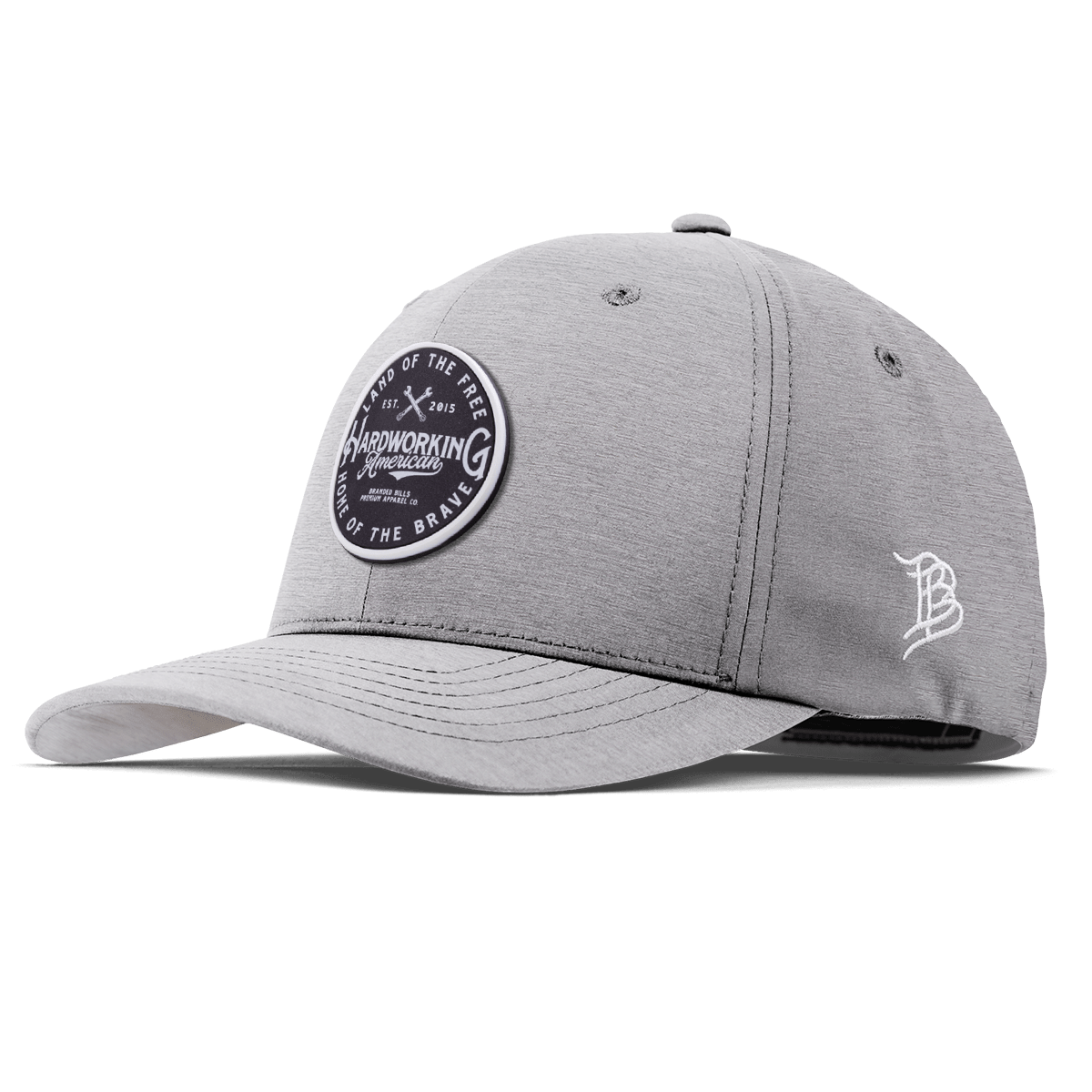 Hardworking PVC Flexfit Performance Fitted Heather Gray