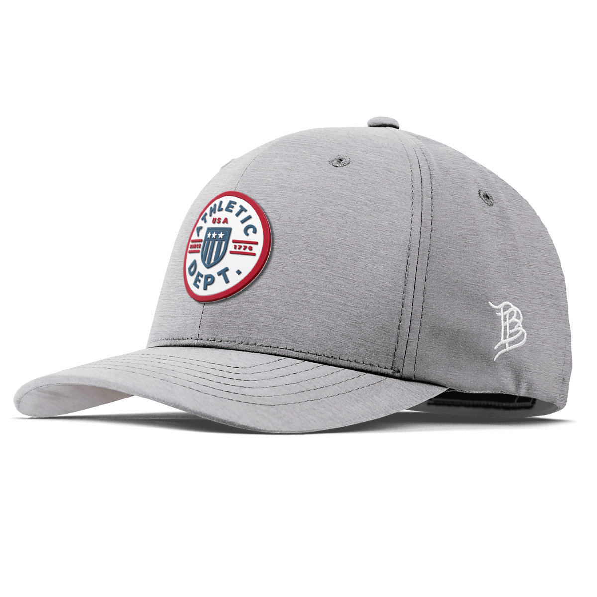 Liberty Letterman Flexfit Performance Fitted Heather Gray