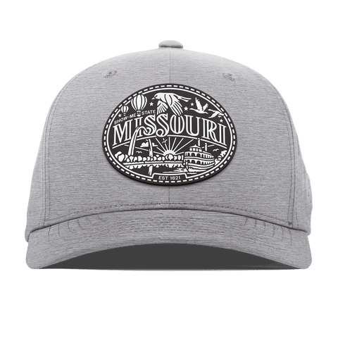 Missouri Traveler Flexfit Performance Fitted Heather Gray