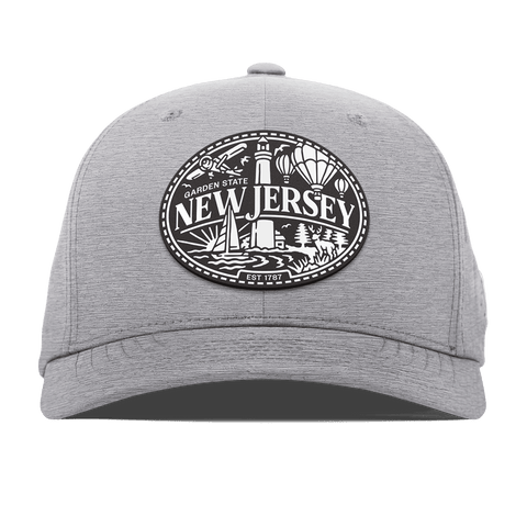 New Jersey Traveler Flexfit Performance Fitted Heather Gray