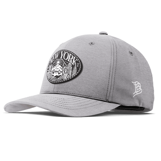 New York Traveler Flexfit Performance Fitted Heather Gray